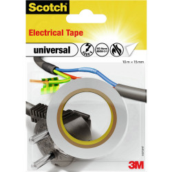 3M 4401WHT Universal Electrical Tape Scotch® White 10 m x 15 mm 1 pc