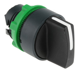 3-pozycyjny wycięcie: 22mm Zatrzask IP65 Schneider Electric siłownik: Standardowy czarny uchwyt