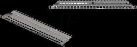 CKVPL5F0EE 19" Patchpanel for 24x Keystone modules, blank