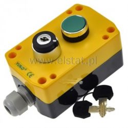 Kaseta 1-przycisk chwilowy ze stacyjką SDL16-JBPC2