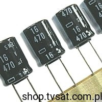 SME470uF-16V 470uF 16V Electrolytic RADIAL NIPPONCHEM