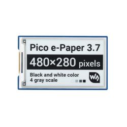 Moduł e-Paper Pico 3,7&quot; E-Ink 480x280 do Raspberry Pi Pico - Waveshare 20123