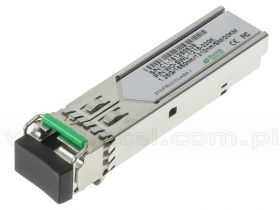 SFP WDM, 1Gb, LC SM, 20km, TX:1550nm, RX:1310nm