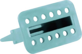 Amphenol AW12S Klin zabezpieczający złącza męskiego okrągłego Seria: AW Łączna ilość styków: 12 1 szt.
