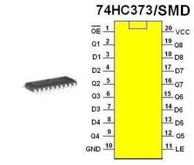 Układ cyfrowy 74HCT373/SMD