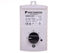Regulator prędkości obrotowej 1-fazowy ARW 0,5/1 230V 0,5A IP54 17886-9962