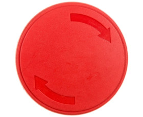Napęd przycisku grzybkowego czerwony 40mm odblokowanie przez obrót LPCB6344