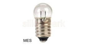 MES 6V 60mA E10 bulb - VTY