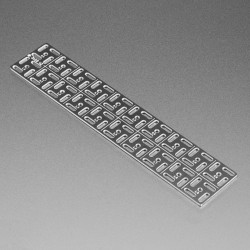 Adafruit Swirly Aluminum Mounting Grid for 0.1" Spaced PCBs - 2x10