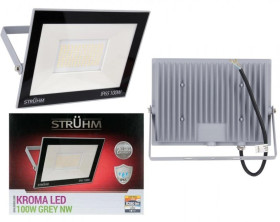 Naświetlacz lampa zewnętrzna LED KROMA 100W 4200K szara 03236 STRUHM