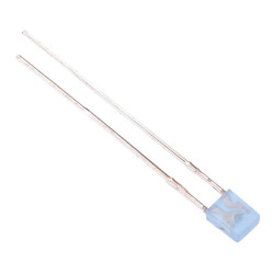 Blue 3 x 2mm Diffused Rectangular LED 270mcd 130°