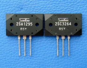 1pcs 2SA1295 &amp; 1pcs 2SC3264 Original SANKEN Transistor.