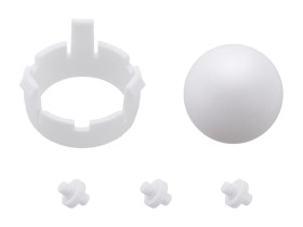 Pololu Romi Chassis Ball Caster Kit - White