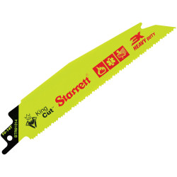 Starrett BTR61014-5 BTR61014-5 Bi-Metal King Cut&#x2122; Demo Blade 152mm 10-14 TPI Pk5
