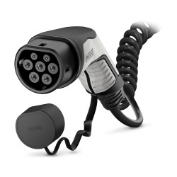 Złącza do pojazdów elektrycznych, 2A 5-Pin, IP44, IP56, Phoenix Contact, seria EV-T2G3C-1AC32A-4.0M6.0EHBK01, dł. kabla