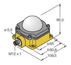 Lampa migająca Turck K80LGRY2PQ światło ciągłe