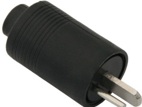 WTYK GŁOŚNIKOWY 2PIN DIN2 PROSTY (ZLGN-WTYK-PR)