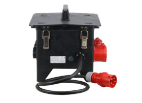 Listwa zasilająca, 32A, 400 V, 1 wtykowa CEE 400 V-32 A dł. kabla 2m Typ F - niemieckie Schuko