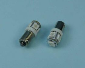 BA-9S 12V LED RED 0,7W 12x30mm