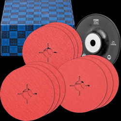 64198002 Fibre discs SET FS 125-22 PREMIUM