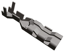 Zacisk zagniatany Żeński TE Connectivity Positive Lock .110 EX III 26AWG 0.1mm² Obudowa złącza z systemem wymuszonej