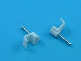 UCHWYT FLOP 8x3mm BIAŁY (100SZT)