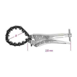 Szczypce blokujące Szczypce zaciskowe BETA długość szczęk: 19 → 75mm długość całkowita: 225 mm Nie