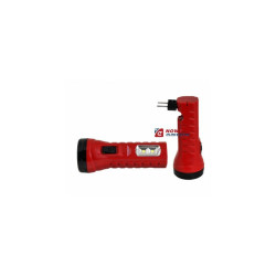 Latarka ręczna 1LED+2 TS-1129-1 230V z akumulatorem