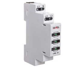 Lampka modułowa 3-fazowa zielone 230V/400V 3xLED LKM-01-20 EXT10000037