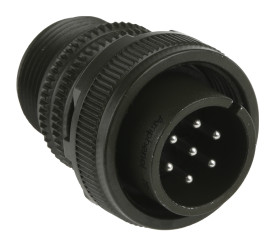 Złącze 7-pinowe Amphenol Industrial Męski Montaż na kablu MIL-DTL-5015 rozmiar 16S