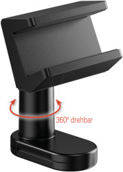 NVZ 4 L USB hub and socket outlet holder, 360°, 40 - 70 mm