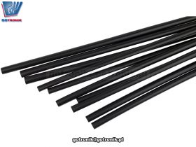 Rurki termokurczliwe z klejem 8/2 - 1m czarne