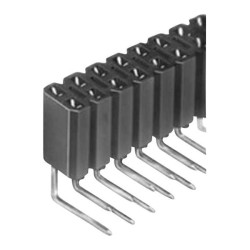 Fischer Elektronik BL 4-20-Z Socket Strip Angled Pins Detachable