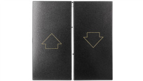 Simon 54 Klawisz Do Przycisku Żaluzjowego Szp1m Antracyt Dkzp1/48