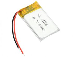 AKUM.3,7V 402030 200MAH L-IPO NTC JST