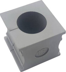TRU COMPONENTS TC-10329252 Przepust kablowy ELT 13, (D x S) 21 mm x 21 mm, elastomer, 1 szt.
