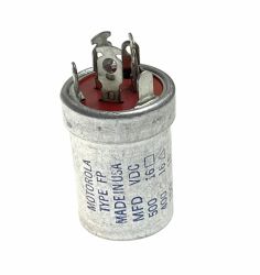 Kondensator potrójny 100uF/400uF/500uF 16V 85C MOTOROLA