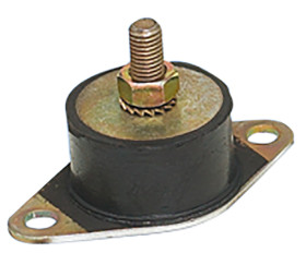 Podstawka antywibracyjna M12 wysokość całkowita 65mm Nóżka sprężysta męska wysokość stopki 34mm