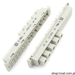 09062216883 Socket 3x7 to PCB THT HARTING