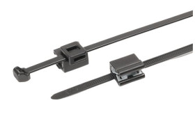 Spinka do kabli 45mm materiał: Nylon 66 Czarny Zacisk