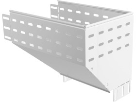 Kolanko redukcyjne KRPP600H100 prawe grubość blachy 1,5mm 114460 BAKS
