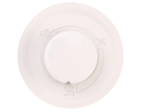 CELIANE Plakietka regulatora prędkości wentylatora biała 068088