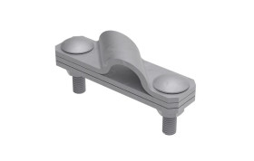 Złącze krzyżowe skośne pręt-bednarka 3-elem. stal ocynkowana ogniowo 116.1.2 OG 11602102