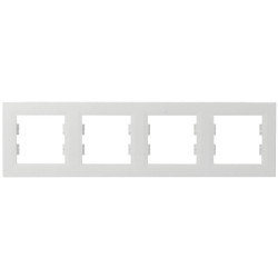 Schneider Electric EPH5800421D Asfora 4-fold frame white horizontal IP20