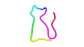 Neon Led Rgb Kot Flrn03 + Pilot Forever Light