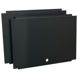 Sealey APMS17 Back Panel Assembly for Modular Corner Wall Cabinet 930mm
