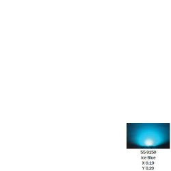 TruOpto OSB64L3131A 3mm &#x27;Ice Blue&#x27; Colour LED