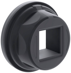 CONTA-CLIP 28770.4 Przepust kablowy KDS-R 20-32 BK, (D x S x W) 46.5 x 46.5 x 21.5 mm, poliamid 6.6, 5 szt.