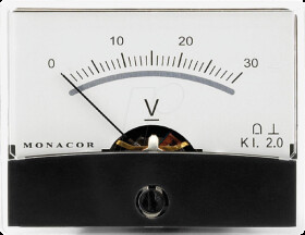 PM-2/30V Moving coil meter, 30 V
