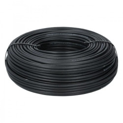 Kabel teleinformatyczny F/UTP kat.6 zewnętrzny żelowany Fca PE czarny NEKU /100m/